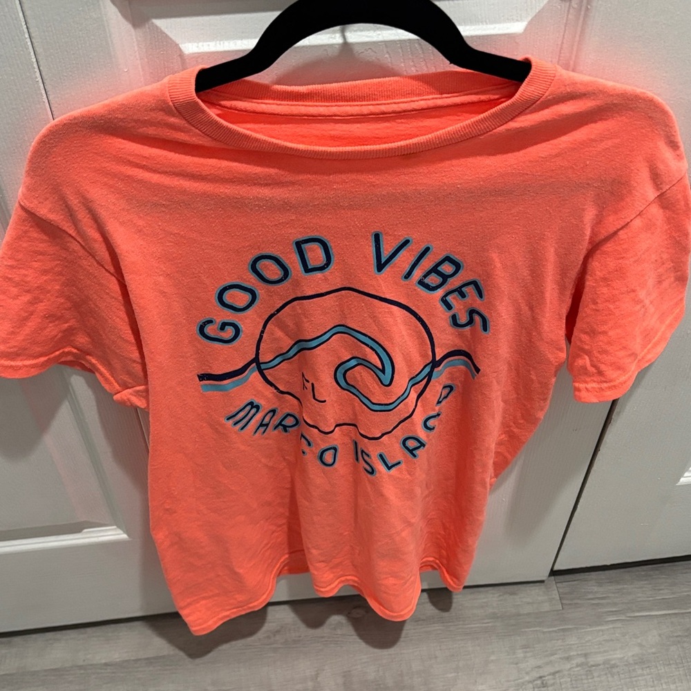 Good Vibes Coral T-Shirt